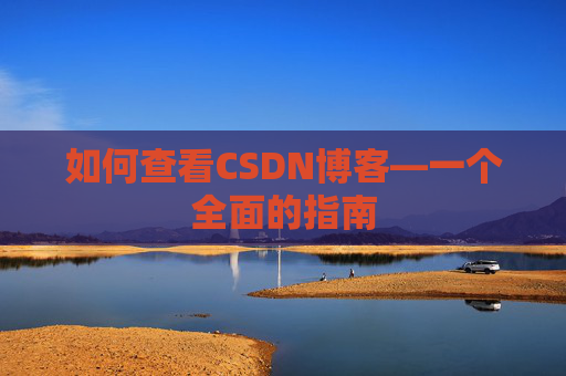 如何查看CSDN博客—一个全面的指南